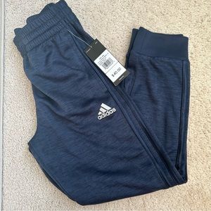 Boys Adidas Jogger Pants Blue Size 8 NWT